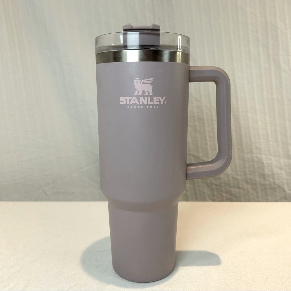Stanley Adventure 40 oz Travel Quencher Abalone Blush Pink Retired Color Tumbler
